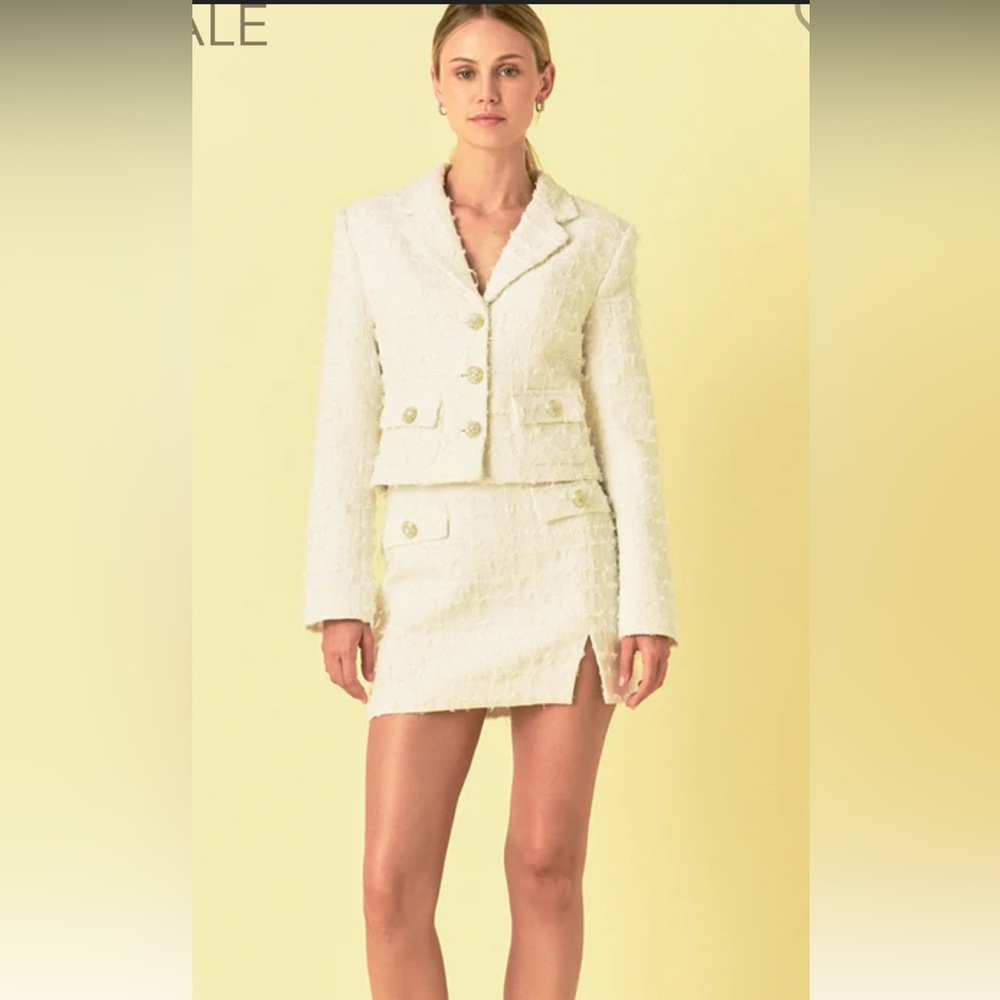 Endless rose blazer and skirt